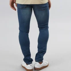 Herre Tulio Hybrid Jeans Med Lige Ben Blå