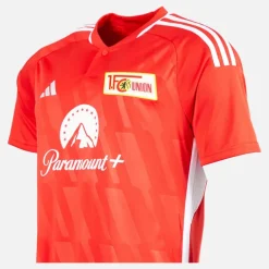 Herre UNB Union Berlin 24/​25 Hjemmebanetrøje Vivid Red/​Hvid