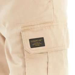 Herre Utility Cargo Shorts Sten