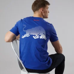 Herre Vcarb T-shirt Blå