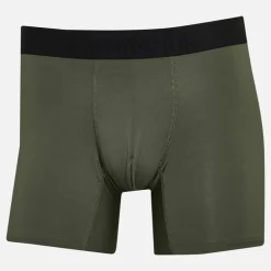 Herre Veriato Tre Pak Mikrofiber Boksershorts Sort/​Khaki/​Steel Grey