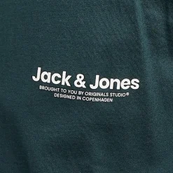 Herre Vesterbro Side Tre Pak Afslappet Pasform T-shirts Sort/​Sølv Mink/​Magisk Skov