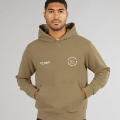 Herre Vesterbro Sport Hættetrøje Sølv Salvie