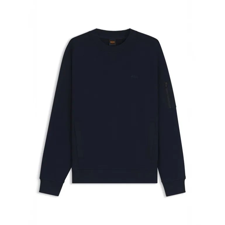 Herre Vi Blandede Sweatshirt Dark Blue