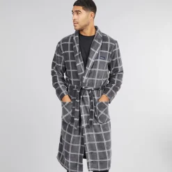 Herre Wilder Badekåber Grå