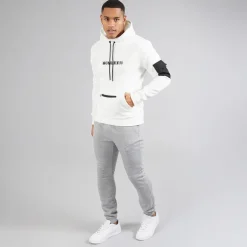 Herre Willas Joggingbukser Lysegrå Melange