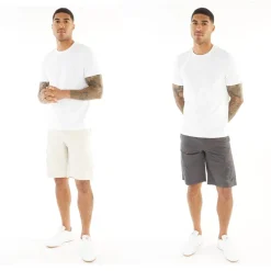 Herre Zeus Cargo Shorts Topak Asphalt/Måneskin