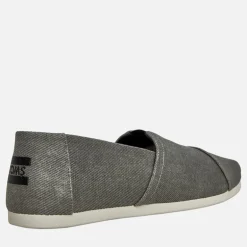 Herresko Canvas Espadriller Sort Distressed