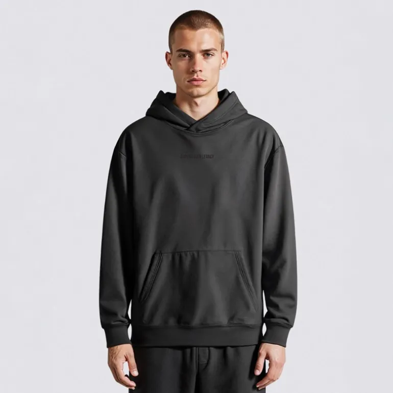 Hættetrøje Antracit