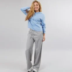 Hættetrøje med lange ærmer til kvinder Chili Hortensia