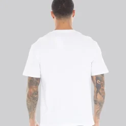 Hvid T-shirt til Herre Klassisk