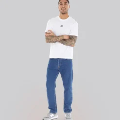 Hvid T-shirt til Herre Klassisk