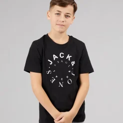 JACK AND JONES Drenge Neto T-shirts Sort