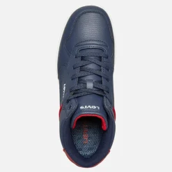 Junior Dereck Hi Top Sneakers Marine Rød 0290