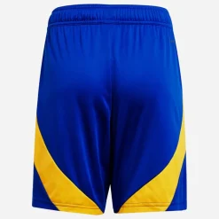 Junior Drenge ANFC Al-Nassr 24/​25 Hjemme Shorts Team Royal Blue/​Impact Yellow