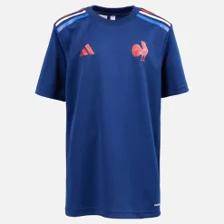 Junior Drenge FFC Frankrig Rugby Hjemme Supporter Trøje Dark Blue