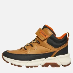 Junior Drenge Flexypher Plus støvler mørk gul /​ sort