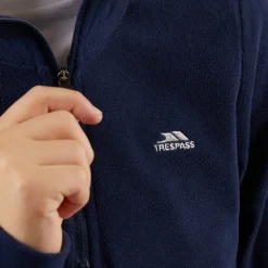 Junior Drenge Masonville 1/​2 Lynlås Mikro Fleece Blå