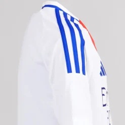 Junior Drenge OL Olympique Lyon 24/25 hjemme trøje Hvid