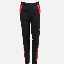 Junior Drenge OL Olympique Lyon træningsbukser Sort/​App Solar Red