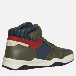 Junior Drenge Perth høj top sneakers Military/Navy