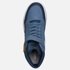 Junior Drenge Perth høj top sneakers Avio/​Grå