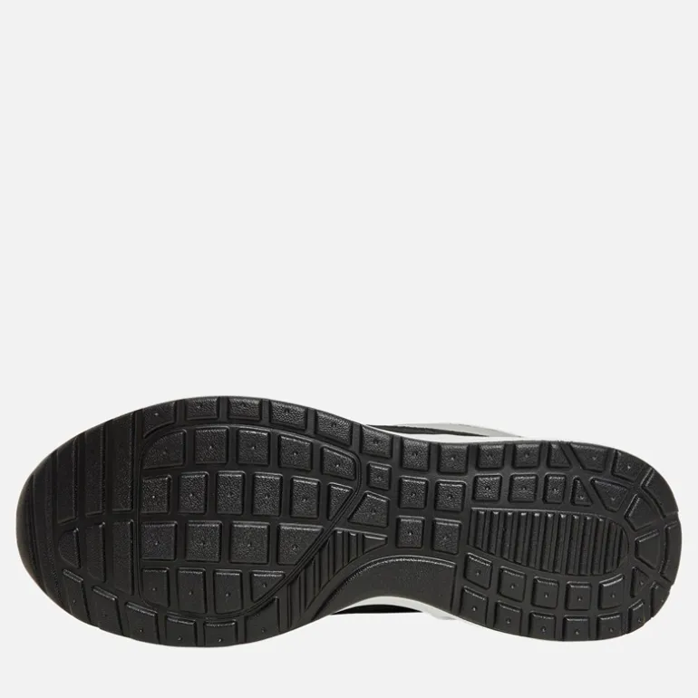 Junior Drenge Suede Blok Træningssko Hvid/Sort