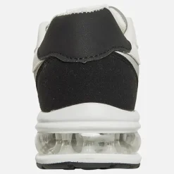 Junior Drenge Suede Blok Træningssko Hvid/Sort