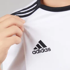 Junior Entrada 18 T-shirt Hvid/​Sort