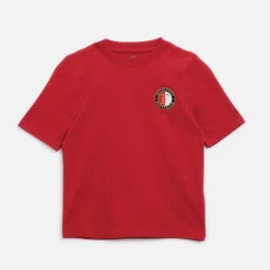 Junior FR Feyenoord Core Bomulds T-Shirt Savvy Rød