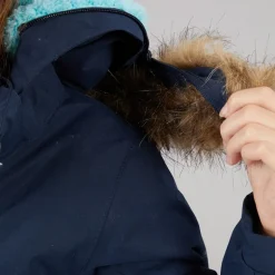 Junior Piger Larission Isoleret Vandtæt Parka Navy