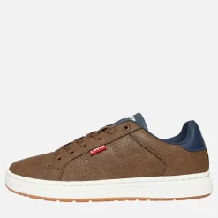 Junior Piper Sneakers Mørkebrun Navy 2241