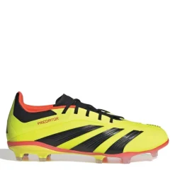 Junior Predator Elite FG Fodboldstøvler Fast Ground Team Solar Gul 2/​Core Sort/​Solar Rød