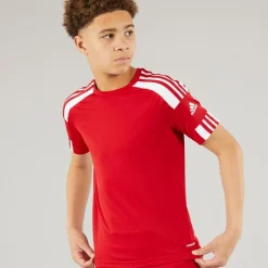 Junior Squadra 21 T-shirt Team Power Red/​Hvid