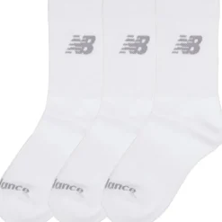 Junior Strømper med Polstring 3-pak Hvid