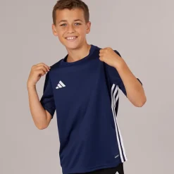 Junior Tabela 23 T Shirt Navy/​Hvid