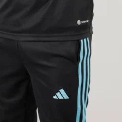 Junior Tiro 23 Club 1/​4 Zip Træningstop Sort/​Preloved Blue