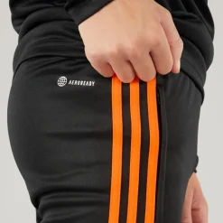 Junior Tiro 23 Club Træningsbukser Sort/​Orange