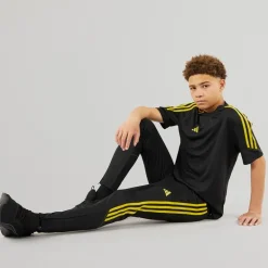 Junior Tiro 23 Club Træningsbukser Sort/​Bright Yellow