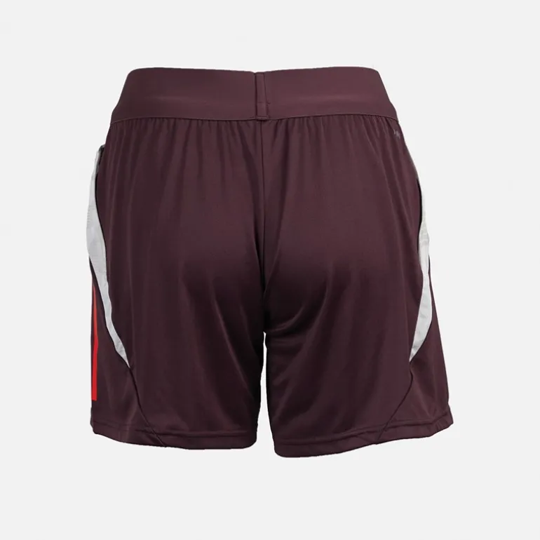 Kvinder FCB FC Bayern München træningsshorts Shadow Maroon/Rød