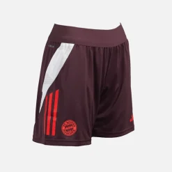 Kvinder FCB FC Bayern München træningsshorts Shadow Maroon/Rød