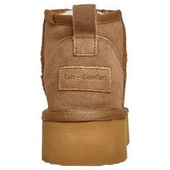 Kvindes Sydney Mini Plateau Støvletter Chestnut