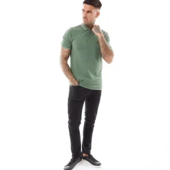 Luke 1977 Herre Texas Tip Polo Skjorte Myrtle/​Hvid