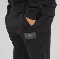 Mænd Badge Træningssæt Sort