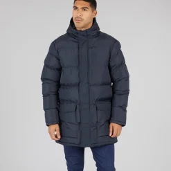 Parka til Herre Havblå