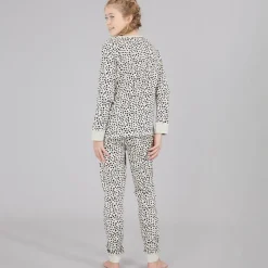 Piger Aurora nattøj sæt Ecru