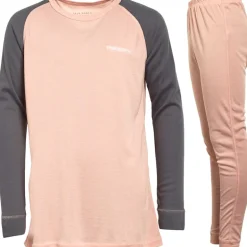 Piger Baselayer Sæt Pink Comb