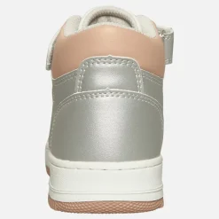 Piger Boston Mid Træningssko Hvid Sølv Rose