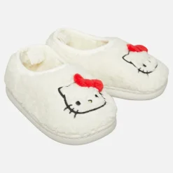 Piger Fuld Borg Hjemmesko Hvid/​Rød