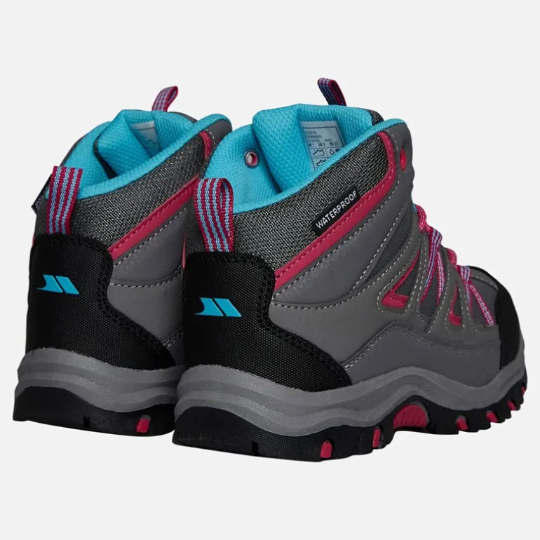 Piger Gillon 2 Mid Waterproof Vandrestøvler Grå